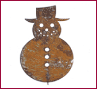 Rusted Snowman