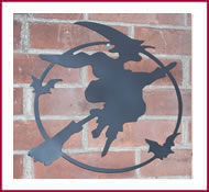 Witch Wall Decor/Garden Stake